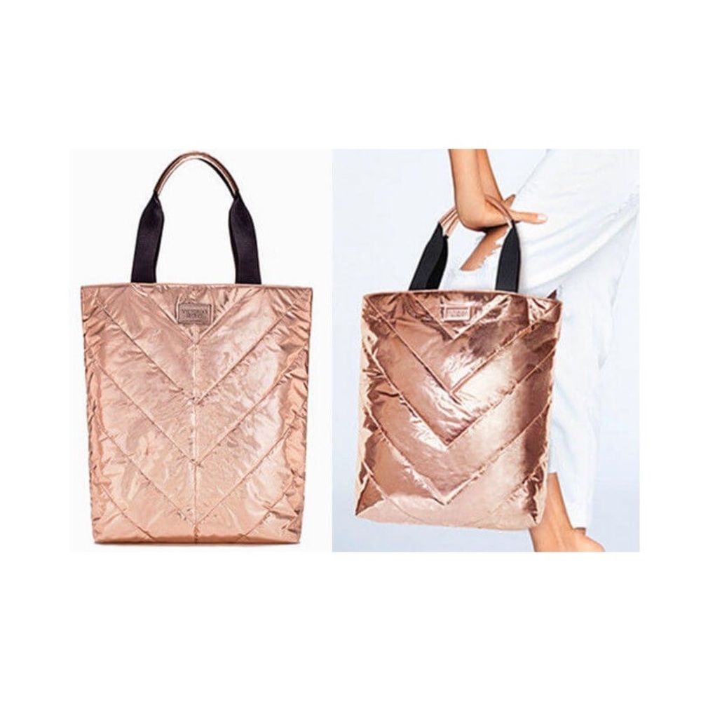 🆕🆕VICTORIA’S SECRET ❤️ Rose Gold Tote😍
